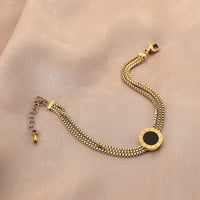 TRIPLE-LAYER ROMAN BRACELET