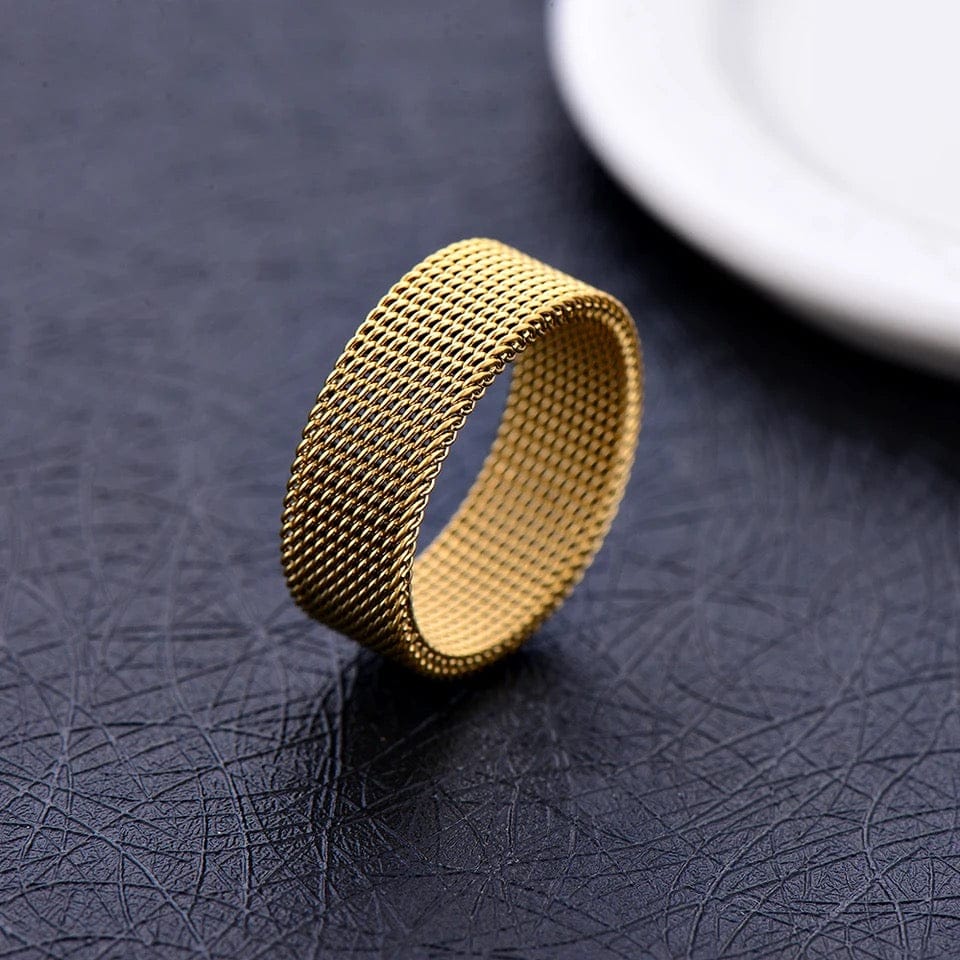 18K GOLD PLATED FLEXIBLE RING