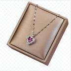 LUXURY ZIRCON HEART PENDENT