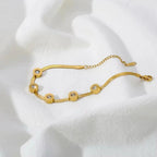 FIVE-STONE ROMAN BRACELET