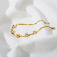 FIVE-STONE ROMAN BRACELET