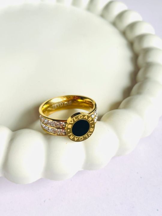 18K-GOLD PLATED ROMAN RING