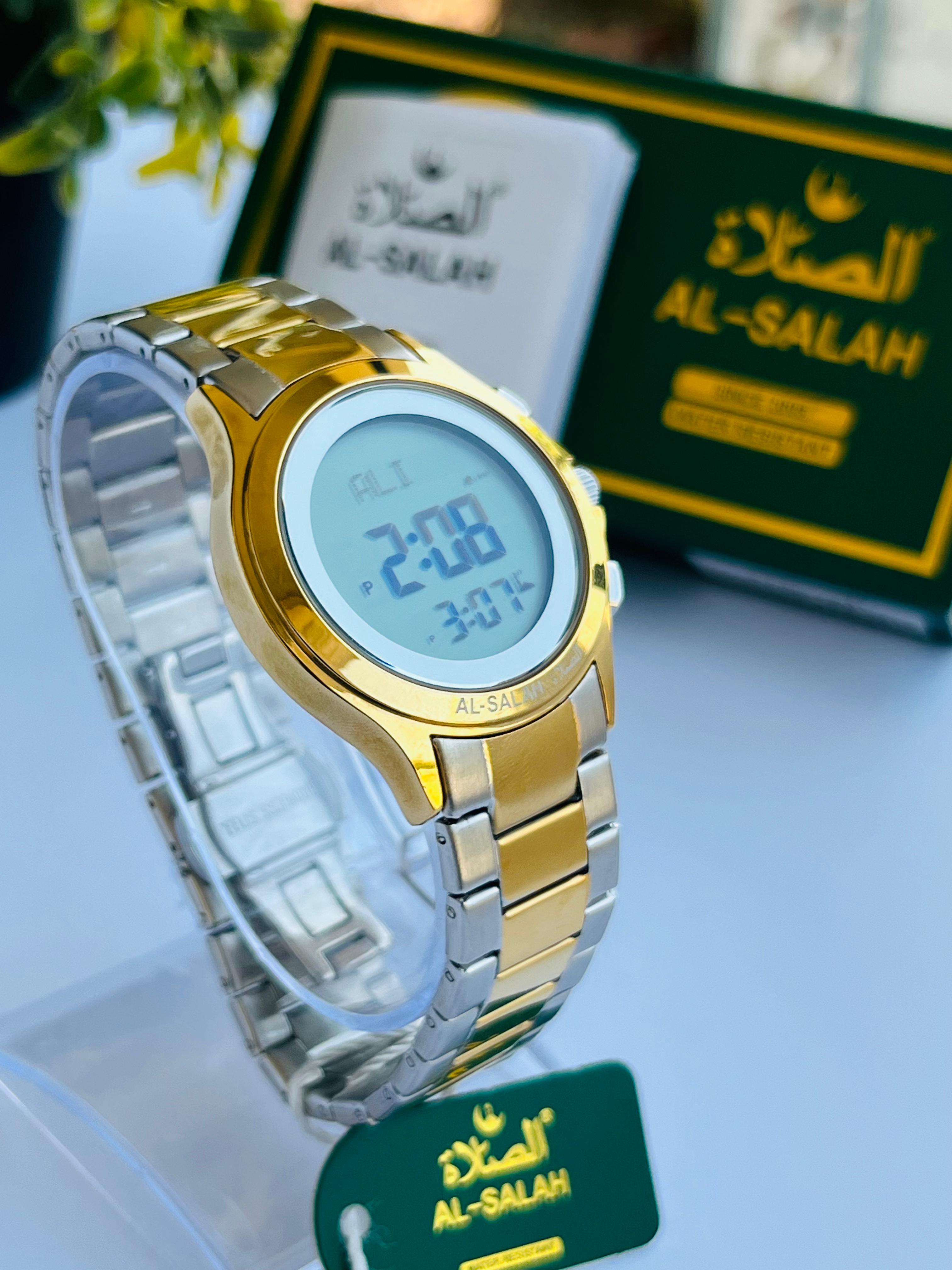 AL-SALAH ORIGINAL WATCH PURE STAINLESS STEEL
