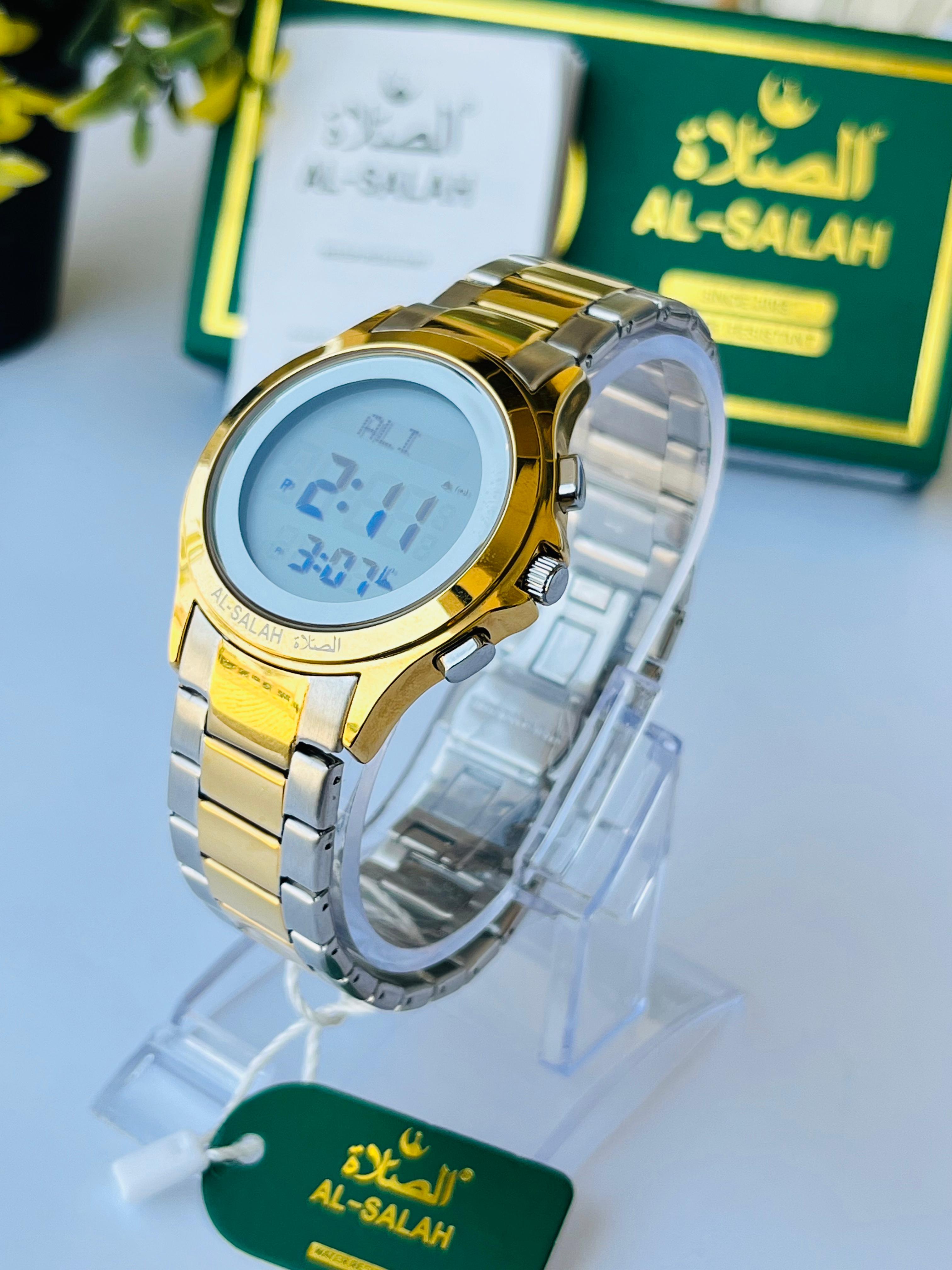 AL-SALAH ORIGINAL WATCH PURE STAINLESS STEEL