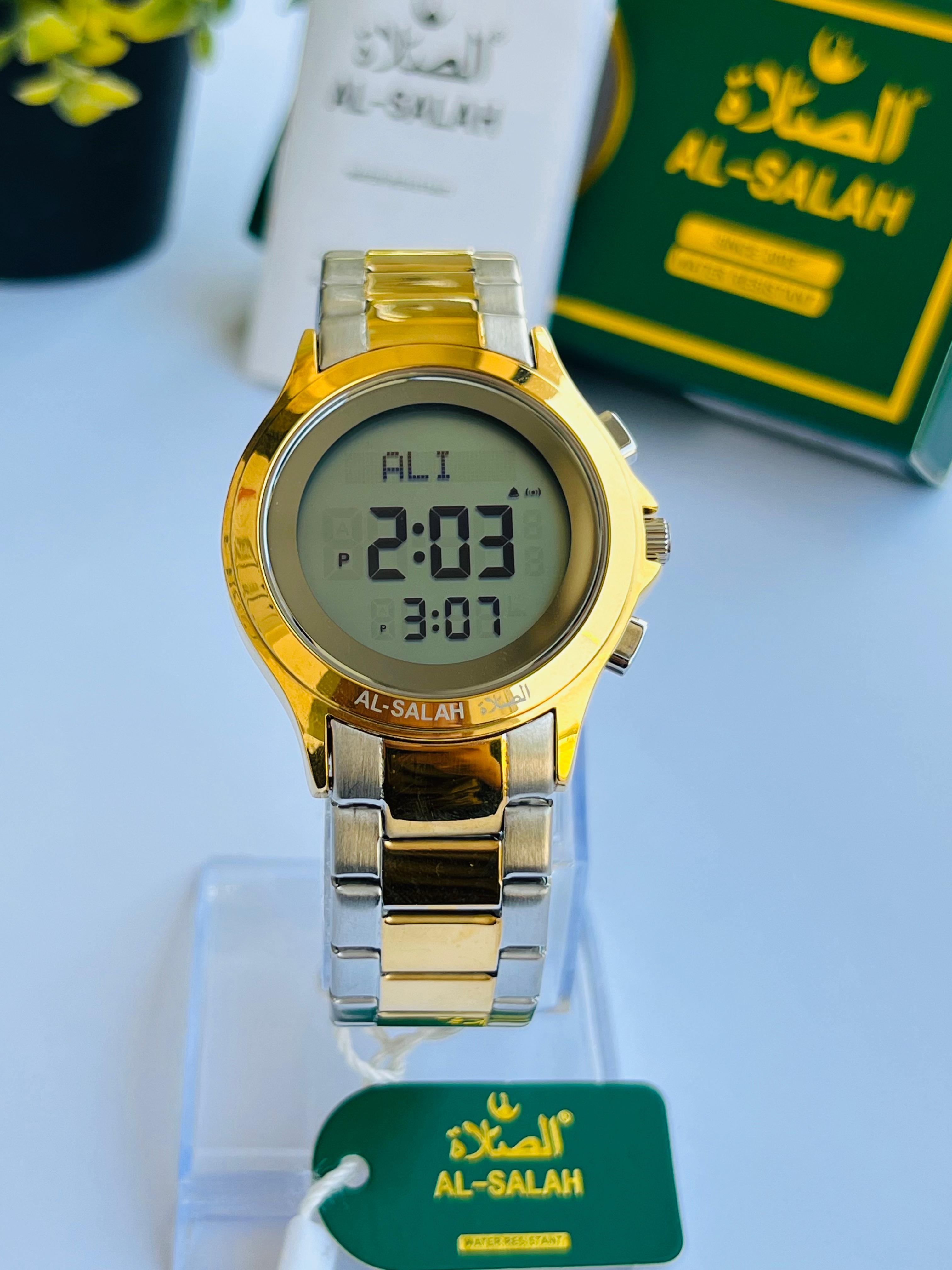 AL-SALAH ORIGINAL WATCH PURE STAINLESS STEEL