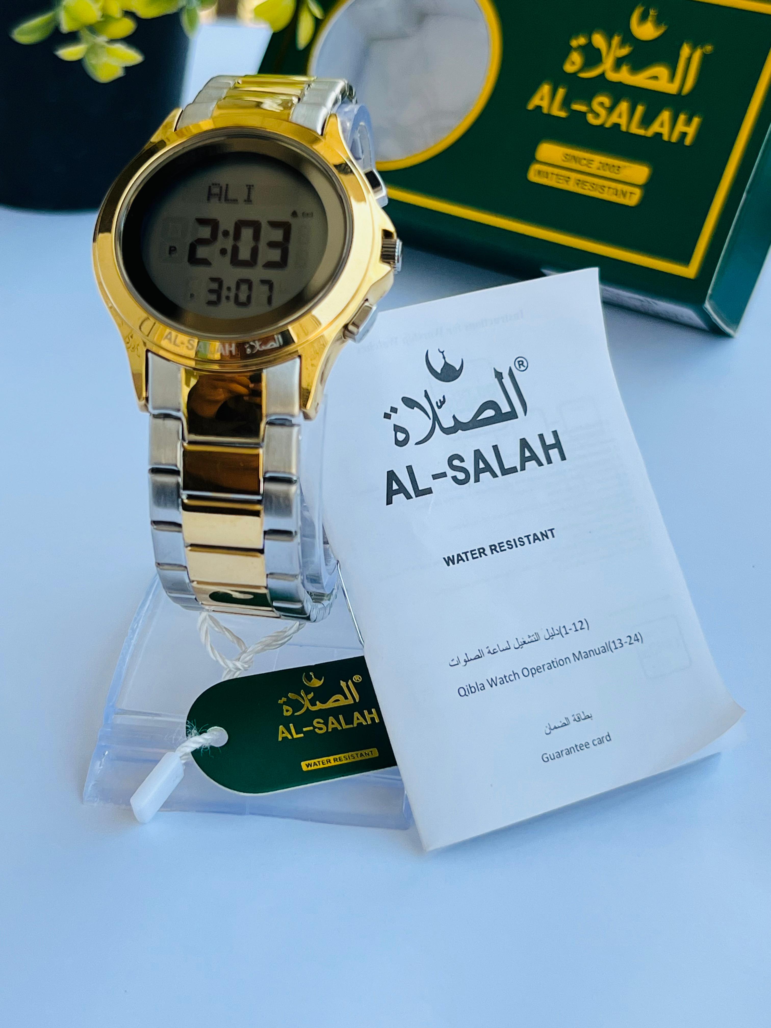 AL-SALAH ORIGINAL WATCH PURE STAINLESS STEEL