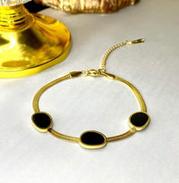 18K-GOLD PLATED EMBER BRACELET